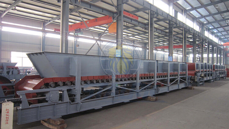 Apron-feeder