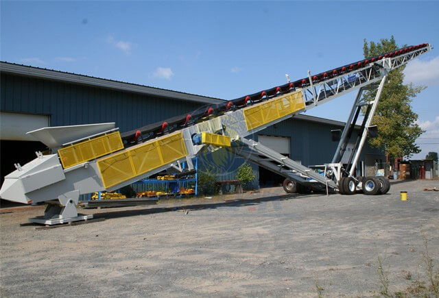 Heap-stacking-equipment