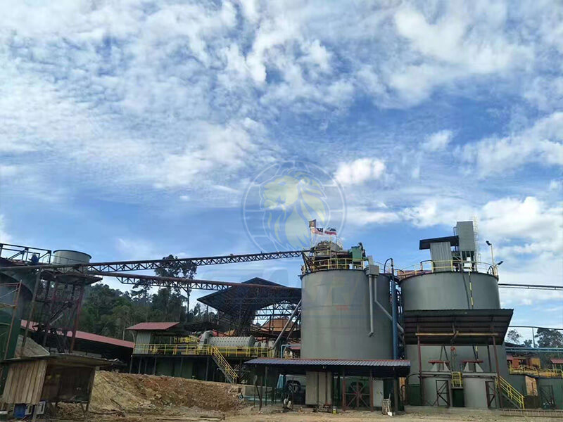 Leaching-tanks